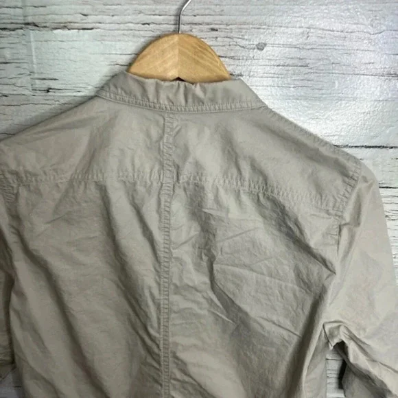 Calvin Klein khaki dress short  sleeve size 12 petite - Picture 6 of 8